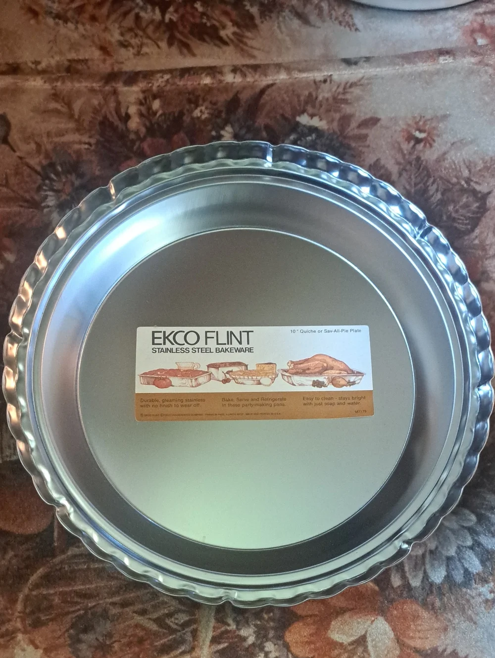 NWT Vintage EKCO Flint Stainless Steel 10